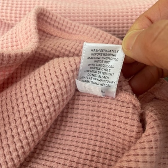 Garnet Hill Womens Waffle Knit Pullover Sz S EUC - Picture 5 of 8